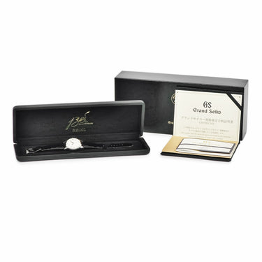 腕時計 グランドセイコー Grand Seiko ファーストモデル 復刻 創業130周年記念 SBGW039 9S64-00B0 手巻き メンズ 新品同様 Pt950無垢 限定