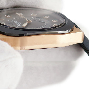 腕時計 エルメス HERMES H08 39mm SP1.720.336 自動巻き メンズ K18PG×Ti コンビ デイト アラビア シースルーバック