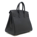 エルメス HERMES バーキン25 ブラック トゴ ハンドバッグ ゴールド金具 新品 未使用 黒 2025年製