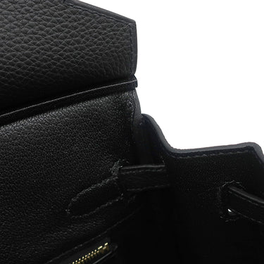 エルメス HERMES バーキン25 ブラック トゴ ハンドバッグ ゴールド金具 新品 未使用 黒 2025年製