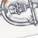 エルメス HERMES ツイリー H062743S 13 ベージュロゼ×キャラメル×ホワイト シルク スカーフ 新品 未使用 【C'est la Fete/セ ラ フェット】