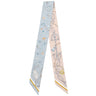 エルメス HERMES ツイリー H062743S 14 ブルーグラシエ×ローズプードル×グレー シルク スカーフ 新品 未使用 【C'est la Fete/セ ラ フェット】