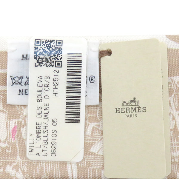 エルメス HERMES ツイリー H062910S 05 ブラッシュ×ジョーヌドール