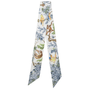 エルメス HERMES ツイリー グリペール×ジョーヌ×ヴェール シルク スカーフ 新品 未使用 【Equateur/赤道直下】