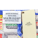 エルメス HERMES ツイリー ローズ ナークル×ゴールド×アントラシト シルク スカーフ 新品 未使用 【GRAND APPARAT/盛装の馬】