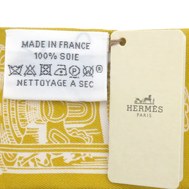 エルメス HERMES ツイリー H063081S 18 ヴァニーユ×ジョーヌパイユ×エトゥープ シルク スカーフ 新品 未使用 【メルヴェイユーズ ランタン】