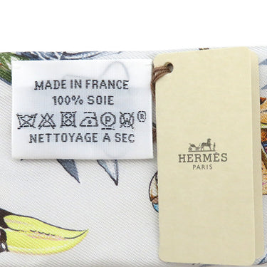 エルメス HERMES ツイリー グリペール×ジョーヌ×ヴェール シルク スカーフ 新品 未使用 【Equateur/赤道直下】