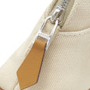 エルメス HERMES ボリードポーチ ミニミニ H104772M ナチュラル コットン アニョーミロ ポーチ シルバー金具 新品 未使用 オレンジ