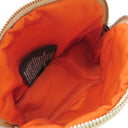 エルメス HERMES ボリードポーチ ミニミニ H104772M ナチュラル コットン アニョーミロ ポーチ シルバー金具 新品 未使用 オレンジ