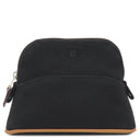 エルメス HERMES ボリードポーチ ミニミニ H104772M ブラック コットン ポーチ シルバー金具 新品 未使用 黒 オレンジ