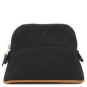 エルメス HERMES ボリードポーチ ミニミニ H104772M ブラック コットン ポーチ シルバー金具 新品 未使用 黒 オレンジ