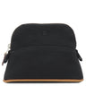 エルメス HERMES ボリードポーチ ミニミニ H104772M ブラック コットン ポーチ シルバー金具 新品 未使用 黒 オレンジ