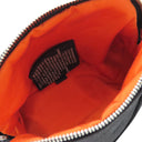 エルメス HERMES ボリードポーチ ミニミニ H104772M ブラック コットン ポーチ シルバー金具 新品 未使用 黒 オレンジ