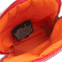 エルメス HERMES ボリードポーチ ミニミニ H104772M ハイビスカス×オレンジ コットン アニョーミロ ポーチ シルバー金具 新品 未使用