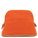 エルメス HERMES ボリードポーチ ミニミニ H104772M 02 オランジュフー×オレンジ コットン アニョーミロ ポーチ 新品 未使用
