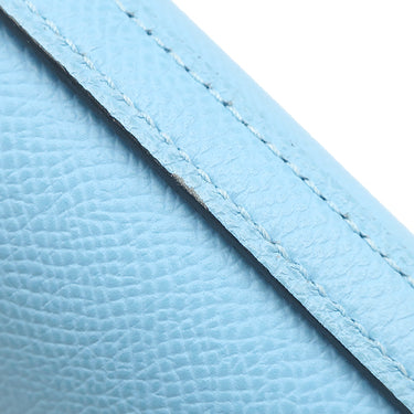 エルメス HERMES コンスタンスミニ 3 ミロワール セレスト ヴォーエプソン ショルダーバッグ シルバー金具 水色 ラッカー金具 2024年製