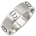 カルティエ Cartier ラブリング クラシックモデル B4084700 ホワイトゴールド K18WG #59 リング 指輪 LOVE Ring WG Au750 18K 18金 18.5号