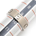 カルティエ Cartier ラブリング クラシックモデル B4084700 ホワイトゴールド K18WG #50 リング 指輪 LOVE Ring WG Au750 18K 18金 9.5号