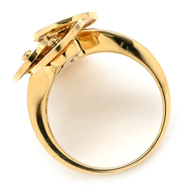 ブルガリ BVLGARI チクラディ イエローゴールド K18YG リング 指輪 750 18K 18金 10号