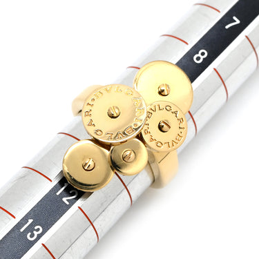 ブルガリ BVLGARI チクラディ イエローゴールド K18YG リング 指輪 750 18K 18金 10号