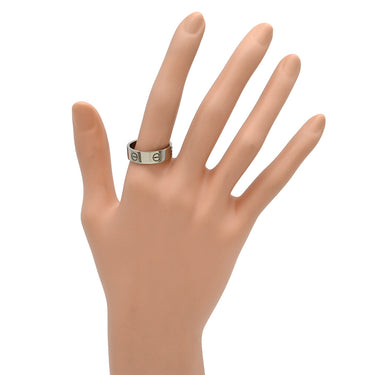 カルティエ Cartier ラブリング B4084700 ホワイトゴールド K18WG #59(JP19) リング 指輪 LOVE Ring 750 18K WG 18金 クラシックモデル 18.5号