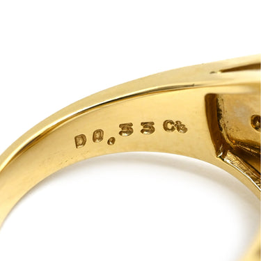 ミキモト MIKIMOTO サファイア ダイヤリング SGR-3000-13377 イエローゴールド K18YG サファイア ダイヤモンド リング 指輪 MIKIMOTO 青 2.13ct 13号