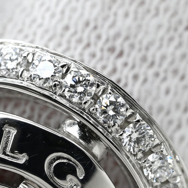 ブルガリ BVLGARI チェルキ ダイヤリング ホワイトゴールド K18WG ダイヤモンド リング 指輪 18K Au 750 BVLGARI パヴェ サークルリング 12号