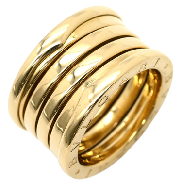 ブルガリ BVLGARI ビーゼロワン B-zero1 5バンド イエローゴールド K18YG #51 リング 指輪 BVLGARI K18YG Au750 18K 18金 スパイラル 螺旋 11号