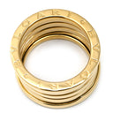 ブルガリ BVLGARI ビーゼロワン B-zero1 5バンド イエローゴールド K18YG #51 リング 指輪 BVLGARI K18YG Au750 18K 18金 スパイラル 螺旋 11号
