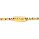 ヴァンクリーフアーペル Van Cleef & Arpels マジック アルハンブラ ロングネックレス イエローゴールド×グリーン K18YG マラカイト ネックレス 750YG 18K 1モチーフ