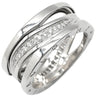 ブルガリ BVLGARI ビーゼロワン B-zero1 レジェンド 3バンド ダイヤ ホワイトゴールド K18WG ダイヤモンド #60(JP20) リング 指輪 750 18K 19号