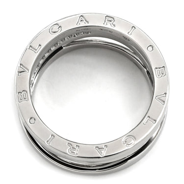 ブルガリ BVLGARI ビーゼロワン B-zero1 レジェンド 3バンド ダイヤ ホワイトゴールド K18WG ダイヤモンド #60(JP20) リング 指輪 750 18K 19号
