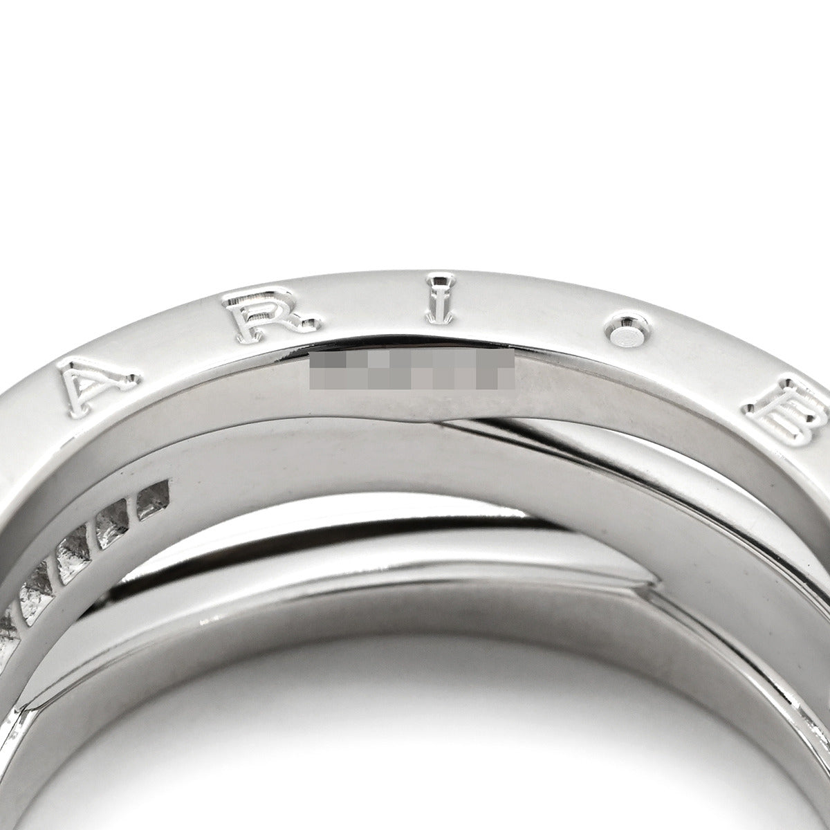 ブルガリ BVLGARI ビーゼロワン B-zero1 レジェンド 3バンド ダイヤ