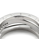 ブルガリ BVLGARI ビーゼロワン B-zero1 レジェンド 3バンド ダイヤ ホワイトゴールド K18WG ダイヤモンド #60(JP20) リング 指輪 750 18K 19号