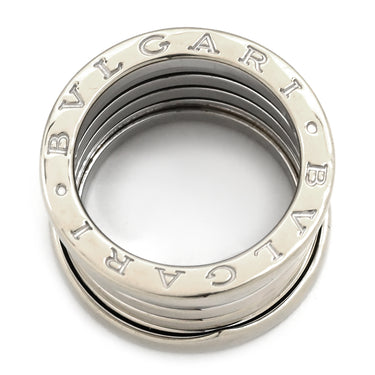 ブルガリ BVLGARI ビーゼロワン B-zero1 5バンドリング ホワイトゴールド K18WG #53(JP13) リング 指輪 BVLGARI Au750 WG 18K 18金 12号