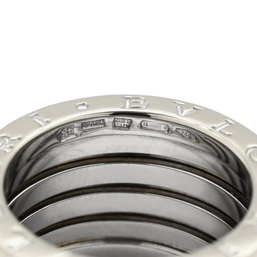 ブルガリ BVLGARI ビーゼロワン B-zero1 5バンドリング ホワイトゴールド K18WG #53(JP13) リング 指輪 BVLGARI Au750 WG 18K 18金 12号