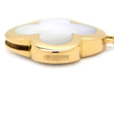 ヴァンクリーフアーペル Van Cleef & Arpels ピュアアルハンブラ 4モチーフ VCARA36300 ホワイト×イエローゴールド K18YG マザーオブパール ブレスレット 750YG 18K 18金
