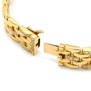 カルティエ Cartier マイヨン パンテール イエローゴールド×白 K18YG ダイヤモンド ブレスレット Cartier 750 18K 18金 YG 5ロウ ダイヤ チェーンリンク