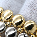 カルティエ Cartier ハニームーン イエローゴールドXホワイトゴールド K18YG K18WG ブレスレット 750 18K 18金 YG WG カフコイルブレス