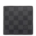 ルイヴィトン LOUIS VUITTON ポルトフォイユ マルコ N62664 ダミエグラフィット ダミエグラフィットキャンバス 二つ折り財布 シルバー金具 コンパクト