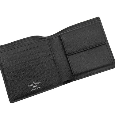 ルイヴィトン LOUIS VUITTON ポルトフォイユ マルコ N62664 ダミエグラフィット ダミエグラフィットキャンバス 二つ折り財布 シルバー金具 コンパクト