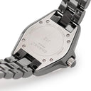 腕時計 シャネル CHANEL J12 H2122 クオーツ レディース 純正ダイヤ パヴェ 黒 ラウンド 回転ベゼル