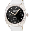 腕時計 パネライ PANERAI ラジオミール 8デイズ GMT PAM00200 H番 手巻き メンズ H番 K18WG無垢 黒 パワーリザーブ デイト 限定
