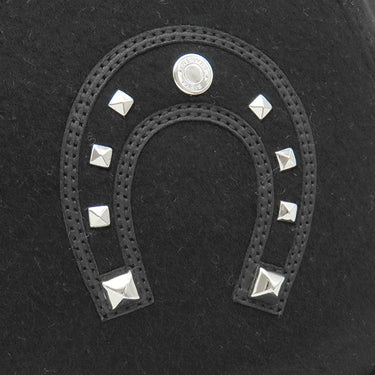 エルメス HERMES キャスケット デイヴィス ラッキー H252007N 0256 ブラック カシミヤ コットン シルク #57 キャップ シルバー金具 新品 未使用 黒