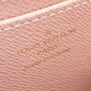 ルイヴィトン LOUIS VUITTON ジッピー コインパース N60229 ダミエアズール×ローズバレリーヌ ダミエアズールキャンバス コインケース ゴールド金具 ラウンドファスナー
