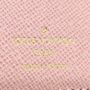 ルイヴィトン LOUIS VUITTON ポルトフォイユ ヴィクトリーヌ M62360 ローズバレリーヌ モノグラムキャンバス 三つ折り財布 ゴールド金具 コンパクト