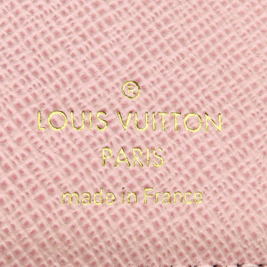 ルイヴィトン LOUIS VUITTON ポルトフォイユ ヴィクトリーヌ M62360 ローズバレリーヌ モノグラムキャンバス 三つ折り財布 ゴールド金具 コンパクト