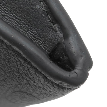 ルイヴィトン LOUIS VUITTON コインカード ホルダー M82245 ブラック カーフ モノグラムシャドウ コインケース マットブラック金具 黒 小銭入れ カードケース