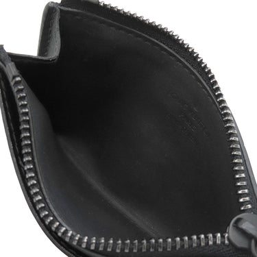 ルイヴィトン LOUIS VUITTON コインカード ホルダー M82245 ブラック カーフ モノグラムシャドウ コインケース マットブラック金具 黒 小銭入れ カードケース