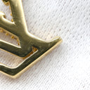ルイヴィトン LOUIS VUITTON LV アイコニック M00596 ゴールド GP ストラス ネックレス ロゴ モノグラムフラワー LVイニシャル LVサークル